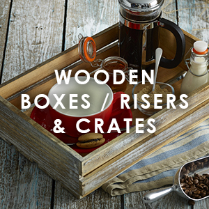 Wooden Boxes/Risers & Crates